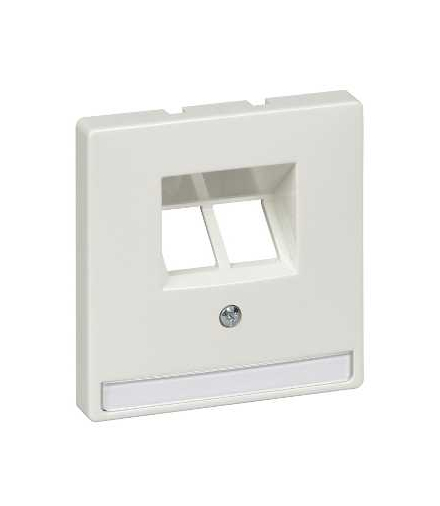 Merten PŁYTKA.CENT. G.UAE2/8-8/8, BIAŁA,SYS. D.