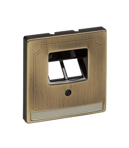 Merten Płytka centralna G. UAE2/8-8/8, mosiądz antyk