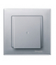 Merten System M, płytka centralna z wyjściem kablowym do złącza telefonicznego Vdo 4, aluminium