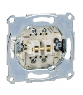 Merten Mechanizm przycisku podwójnego zacisk śrubowy 250VAC 10A