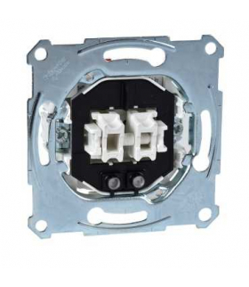 Merten mechanizm łącznika świecznikowego z sygnalizacją załączenia, podtynkowy, zaciski bezśrubowe MTN3105-0000