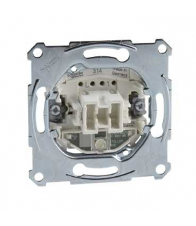 Merten mechanizm łącznika schodowego z sygnalizacją załączenia, podtynkowy, zaciski bezśrubowe MTN3106-0000