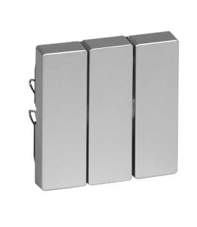 Merten Klawisz System M potrójny aluminium