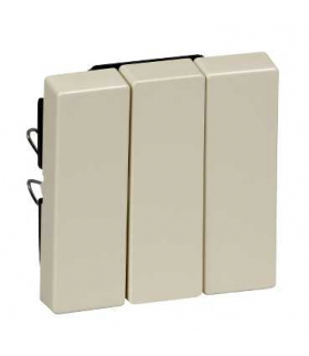 Merten Klawisz System M potrójny kremowy
