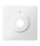 Merten Płytka centralna System M łącznika na klucz oznaczony I/O biały polarny