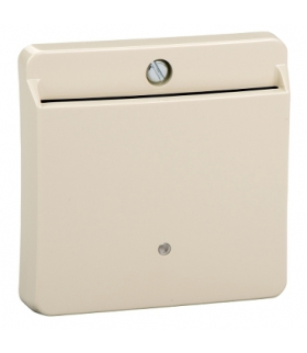 Merten Płytka centralna łącznika hotelowego kremowy System M