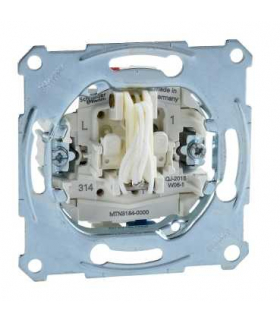 Merten mechanizm łącznika cięgnowego, 1-biegunowego, podtynkowy, 10 A, AC 250 V, zaciski bezśrubowe