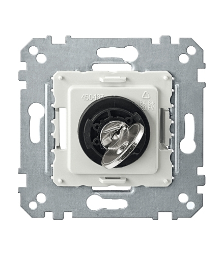 Merten Mechanizm łącznika na klucz dwupołożeniowy z kluczem 230VAC 10A