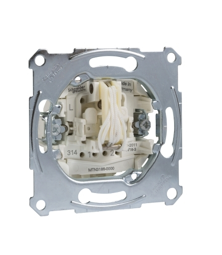 Merten mechanizm łącznika cięgnowego z funkcją łącznika schodowego 10AX 250 V