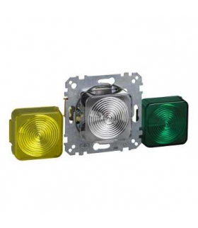 Merten Mechanizm sygnalizatora świetlnego E 10, zielony/żółty/kremowy