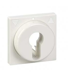 Merten Płytka centralna System M żaluzjowy obrotowy na klucz biały polarny