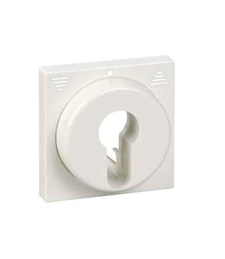 Merten Płytka centralna System M żaluzjowy obrotowy na klucz biały polarny