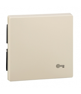 Merten Klawisz System M pojedynczy z oznaczeniem ''klucz'' kremowy