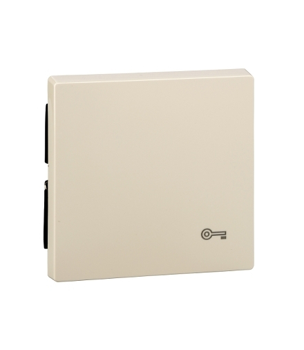 Merten Klawisz System M pojedynczy z oznaczeniem ''klucz'' kremowy