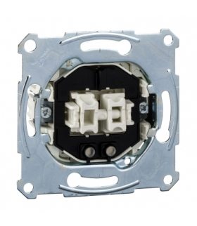 Merten mechanizm łącznika świecznikowego z podświetleniem, podtynkowy, zaciski śrubowe