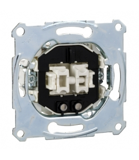 Merten mechanizm łącznika świecznikowego z sygnalizacją załączenia, podtynkowy, zaciski bezśrubowe MTN3605-0000