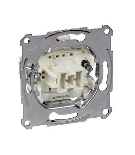 Merten Mechanizm łącznika schodowego zacisk bezśrubowy 250VAC 16A