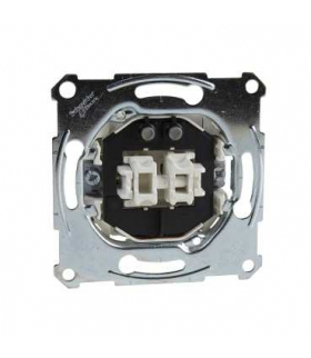 Merten mechanizm łącznika świecznikowego z podświetleniem, podtynkowy, zaciski bezśrubowe