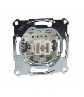 Merten Mechanizm łącznika schodowego podświetlenie zacisk bezśrubowy 250VAC 16A