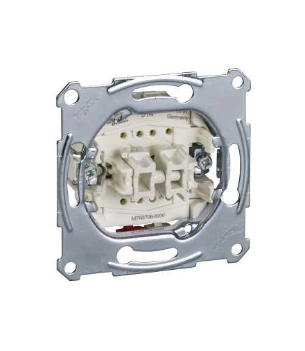 Merten mechanizm łącznika wentylatora, 1-biegunowego, podtynkowy, zaciski bezśrubowe