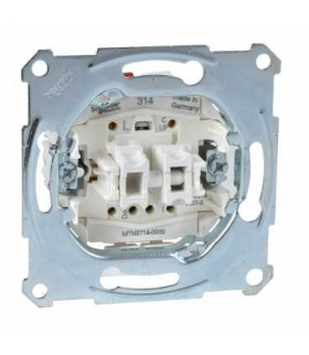 Merten mechanizm łącznika żaluzjowego ze stykiem dodatkowym 10A 250V