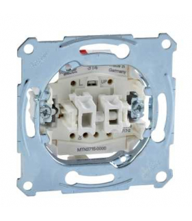 Merten Mechanizm łącznika żaluzjowego zacisk bezśrubowy 250VAC 10A