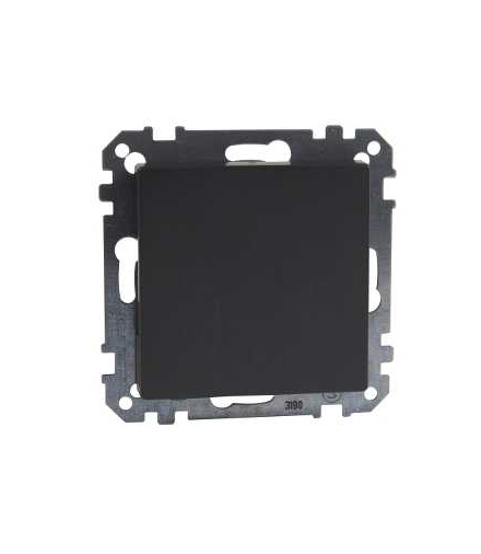 Merten Płytka centralna System M zaślepki antracytowy