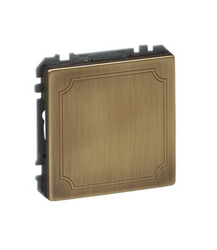 Merten Płytka centralna System D zaślepki mosiądz antyk