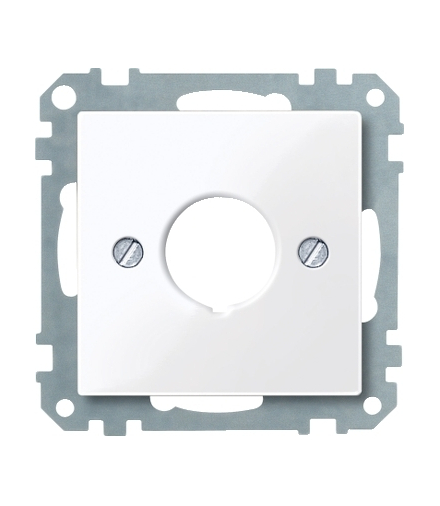 Merten Płytka centralna System M gniazda sterującego biały active