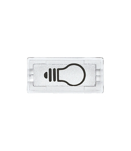 Merten Akcesoria symbole klawisza symbol ''światło'' przezroczysty