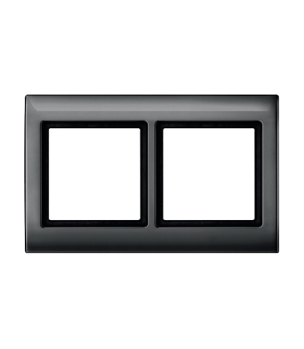 Merten Aquadesign Ramka podwójna antracytowy