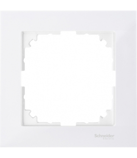 Merten Ramka M-Pure pojedyncza biały polarny