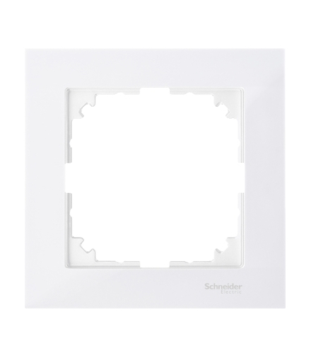 Merten Ramka M-Pure pojedyncza biały polarny