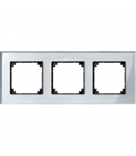 Merten Ramka M-Elegance szkło potrójna diamentowy