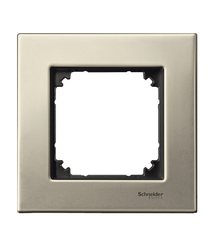 Merten Ramka M-Elegance metal pojedyncza tytanowy