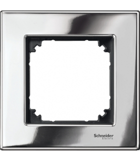 Merten Ramka M-Elegance metal pojedyncza chrom