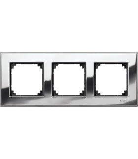 Merten Ramka M-Elegance metal potrójna chrom