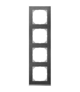 Merten Ramka M-Pure Decor czterokrotna łupek