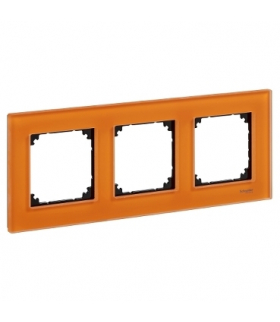 Merten Ramka M-Elegance szkło potrójna kalcytowy