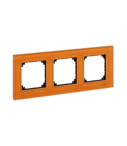 Merten Ramka M-Elegance szkło potrójna kalcytowy