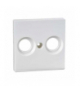 Merten Płytka centralna gniazda antenowego 2 otwory W.B.P. S.M.