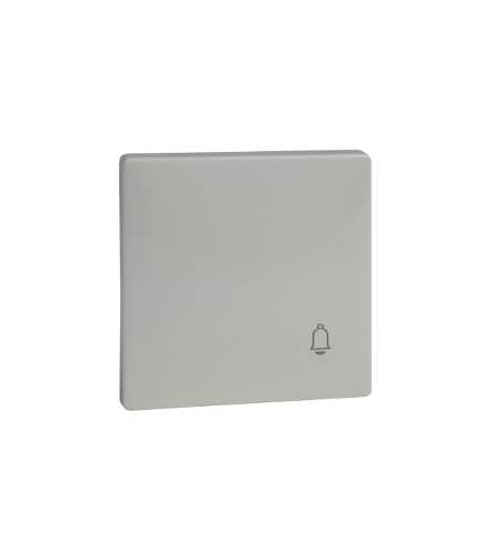 Merten Klawisz System D pojedynczy z oznaczeniem ''dzwonek'' biały polarny