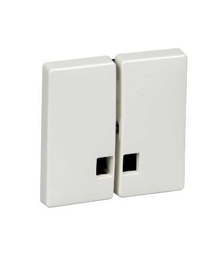 Merten Klawisz System D podwójny duże okienko biały polarny