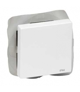 Merten Klawisz System M pojedynczy IP44 biały active