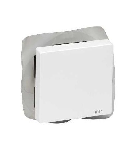 Merten Klawisz System M pojedynczy IP44 biały active