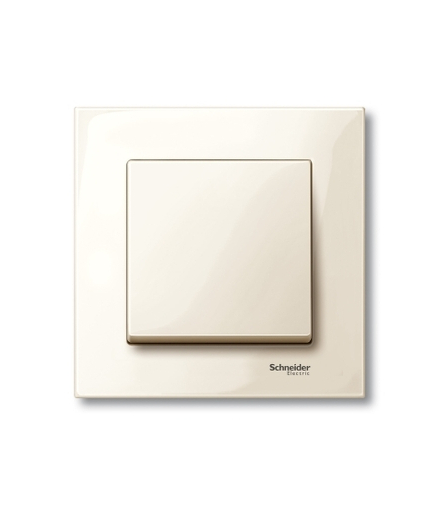 Merten Klawisz System M pojedynczy kremowy