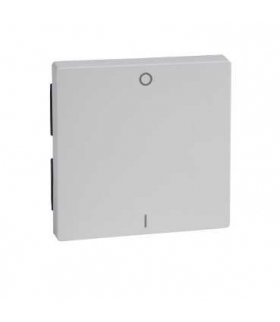 Merten Klawisz System M pojedynczy z oznaczeniem ''0/1'' biały active