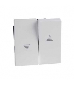 Merten Klawisz System M żaluzjowy biały active