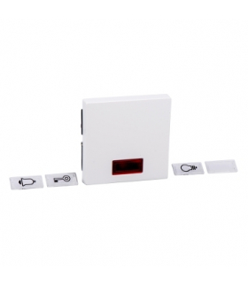 Merten Klawisz System M pojedynczy z dużym okienkiem biały active