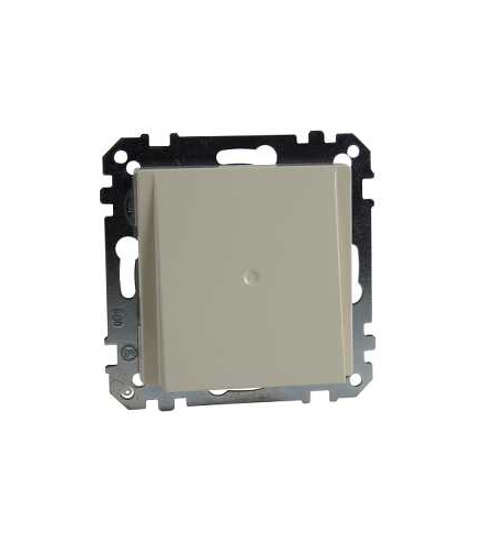 Merten Klawisz System M pojedynczy z dużym okienkiem kremowy